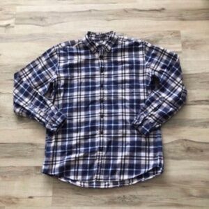 Eddie Bauer Men’s Plaid TALL Shirt